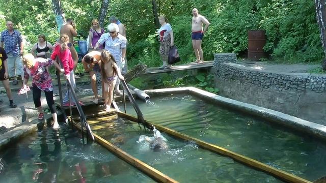 Святой источник Ложок  Православный лагерь