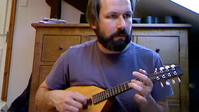Italian folk dance: Polka di Nello (Tre Martelli), on mandolin смотреть онлайн