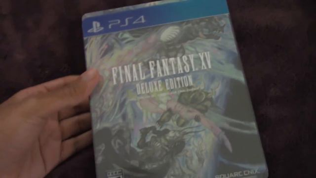FINALLY HERE! FFXV Deluxe Edition Unboxing for PS4 смотреть онлайн