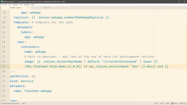 Helm Mini Course Part 13: Template Flow Control смотреть онлайн