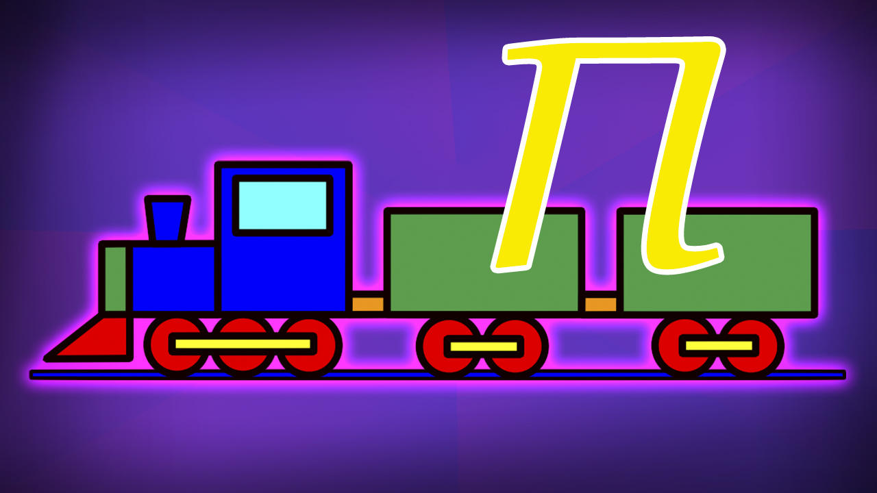 Как нарисовать поезд. Буква П. смотреть онлайн