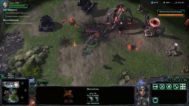 Starcraft II Nova Covert Ops Playthrough Part 4: Trouble In Paradise смотреть онлайн