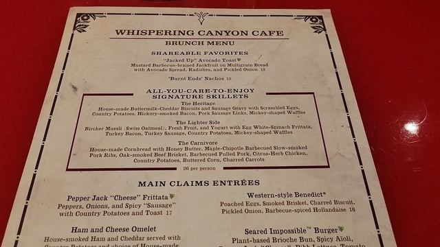 Magic or Mischief @ the Whispering Canyon Cafe Disney смотреть онлайн