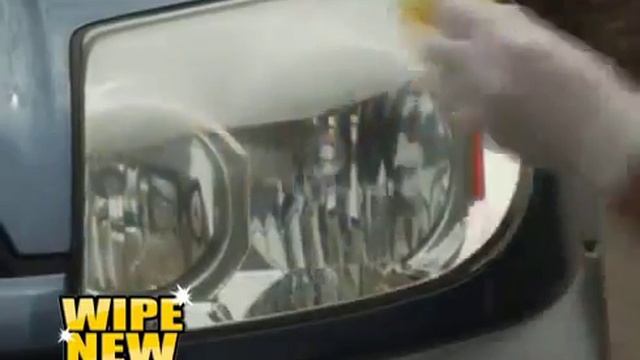 Салфетки WipeNew средство, предназначенное для полировки фар автомобиля смотреть онлайн