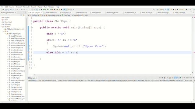 How to Check given Character is Uppercase or Lowercase | Java Char Operation | ASCII in java | Akas смотреть онлайн