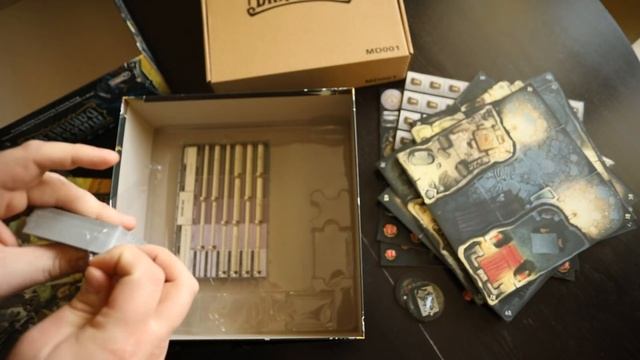 Настольная игра "Кромешная тьма". Обзор компонентов. Unboxing Massive Darkness. смотреть онлайн