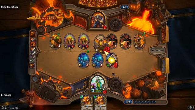 Hearthstone: Проходим испытание Черной горы для класса Друид смотреть онлайн