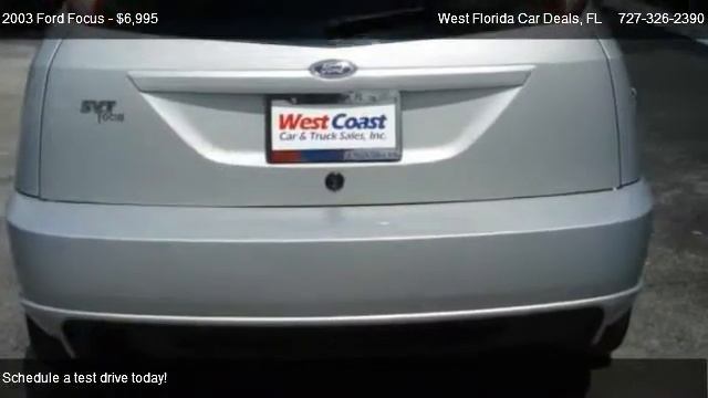 2003 Ford Focus SVT - for sale in St. Petersburg, FL 33709 смотреть онлайн