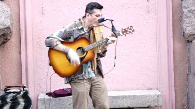 Волшебная мелодия на двухрядной пан флейте сампоньа и гитаре. смотреть онлайн