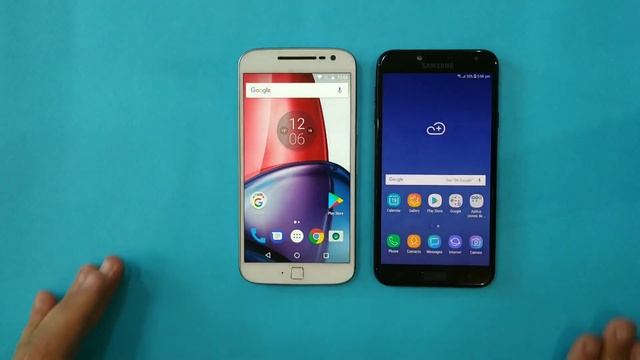 Samsung Galaxy J4 2018 vs Motorola G4+ смотреть онлайн
