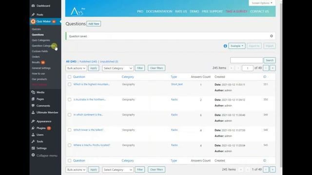 How to create an online exam with a timer on WordPress for FREE смотреть онлайн