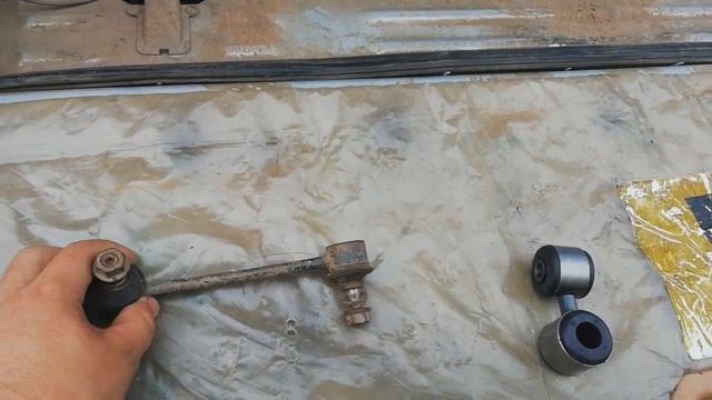 Самодельные стойки заднего стабилизатора. смотреть онлайн
