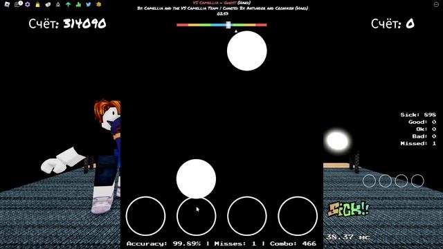 играем в ROBLOX плейс Funky Friday