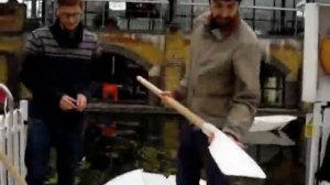 Пластиковая складная лодка