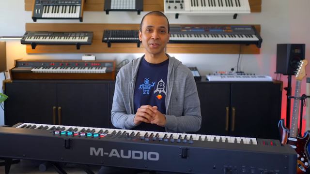 I was WAITING for this: M-Audio Hammer 88 Pro Review смотреть онлайн