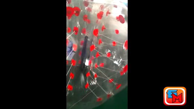 Бампербол из ТПУ Диаметр 1 м от "БатутМастер" смотреть онлайн