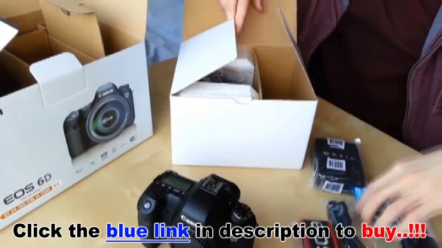 Canon 6D DSLR Camera-Full-Frame-20.2 MP Digital Camera