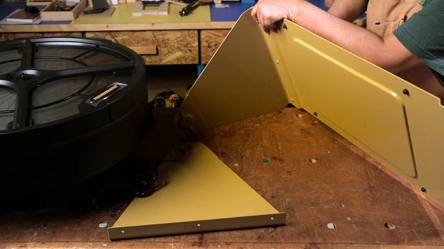 فتح مروحة الفلتر من باورماتك Unboxing Powermatic Dust Filter