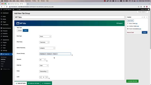 WP Tabs Pro - How To Create Tab Groups From Posts & Taxonomy смотреть онлайн