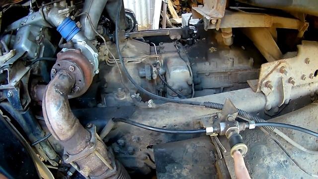 Камаз для чайников. Как завести. Как заглушить. Как поднять кабину.