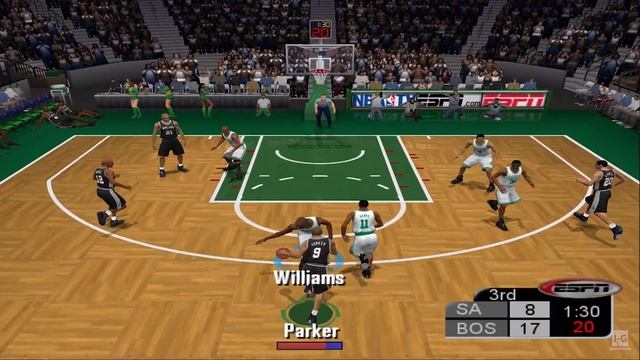 ESPN NBA Basketball - PS2 Gameplay (4K60fps) смотреть онлайн