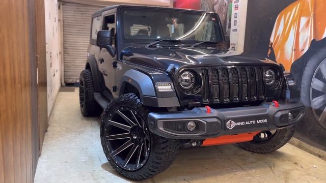 Mahindra THAR 2023 Modified? | NEW THAR With 22 Inch Alloys | New Mahindra THAR 2023 Modification