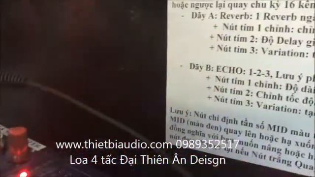 Loa 4 tấc Đại Thiên Ân và Soundcraft EFX-12 hàng cao cấp, loại đúng chất lượng, tiếng nhẹ như bông смотреть онлайн