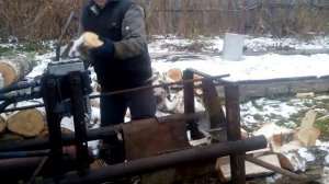 Дровокол гидравлический