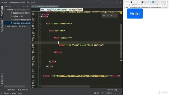 Vue js Fast Crash Course (Part 6)2019 смотреть онлайн