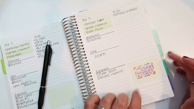DAILY PLAN WITH ME | PLUM PAPER PLANNER смотреть онлайн