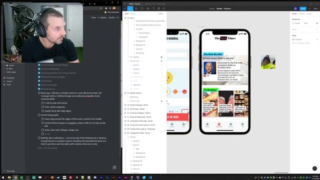 UI Daily 1hour 16 - News Feed смотреть онлайн