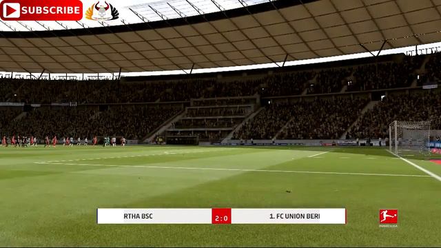 Hertha BSC vs 1. FC Union Berlin | 2019-20 German Bundesliga | Predictions FIFA 20 смотреть онлайн