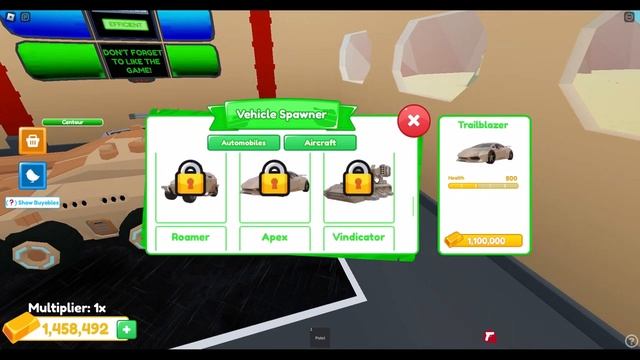 *ALL VEHICLES UNLOCKED* EARTHSCAPE TYCOON ROBLOX смотреть онлайн