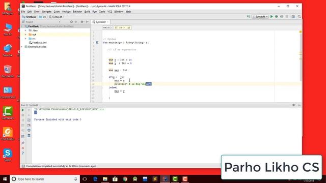 Kotlin Programming If Else and As Expression смотреть онлайн