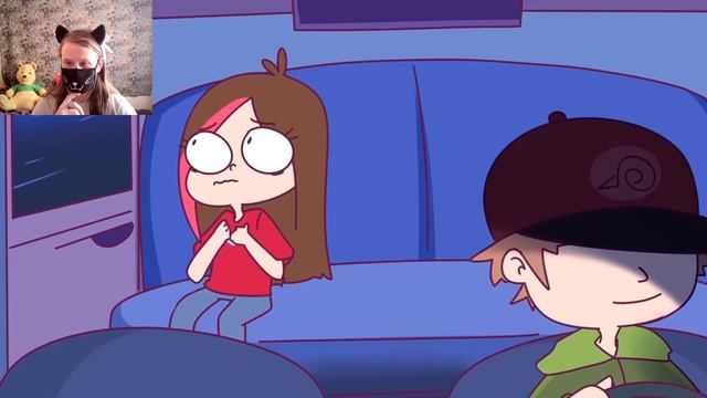 САМАЯ СТРАШНАЯ ПОЕЗДКА В ТАКСИ 😱 (Анимация Taedi) / РЕАКЦИЯ НА TAEDI