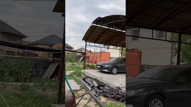 Хайтек стилінде қалқанша(Навес)#навес #қазақша #қазақстан #поликарбонат #монолитныйполикарбонат #ре