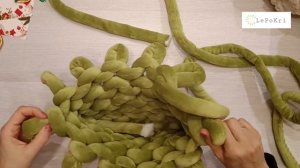 Сумка из толстой пряжи - вяжем руками. Отличный подарок на Новый год. Мастер класс - сделаем вместе?