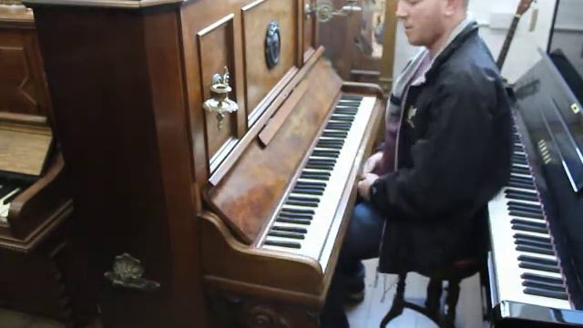 Hagspiel Burr Walnut Upright Piano By Sherwood Phoenix смотреть онлайн