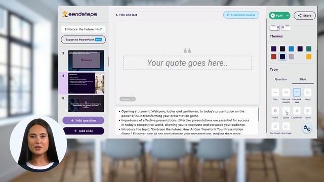 ? Learn How to Create a Stunning Presentation with Sendsteps! ? смотреть онлайн