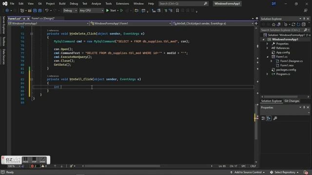 C# Simple Inventory - Subtracting Quantity of Items Connected to the Database смотреть онлайн