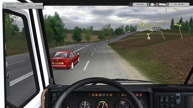 Прохождение мода ПОСТ СССР! Eurotruck Simulator 2008