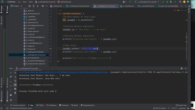 Chapter 13: Calling Java code from Kotlin смотреть онлайн