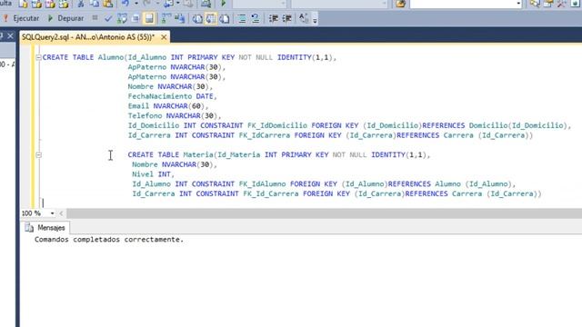 Diagrama de Base de Datos con SQL Server смотреть онлайн