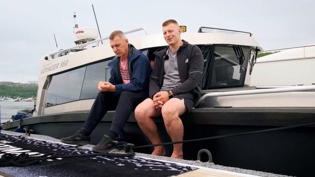 VBOATS VOYAGER 960 | Первый спуск на воду смотреть онлайн