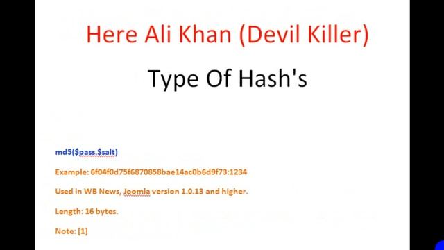 Type Of Hash By AkDk смотреть онлайн