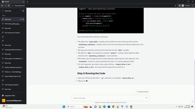 Produce multiple files from a single file in python смотреть онлайн