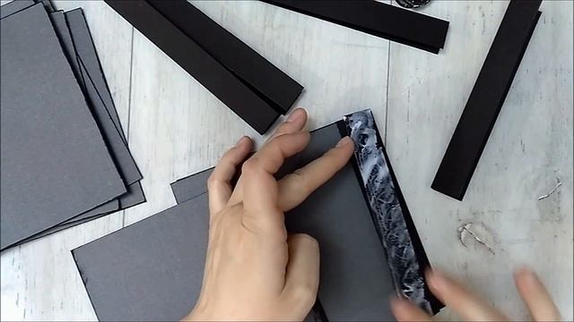 Часть 1. Мини-альбом из старой коробки