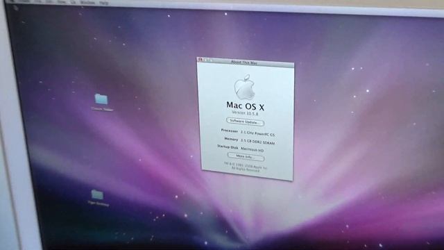 Apple iMac G5 2.1 20" iSight (2006) Review смотреть онлайн
