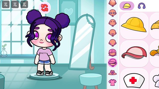 игра Avatar World .Как сделать девочку кошку ??? Кто так не умеет смотрите и делайте .👧😺💕 смотреть онлайн