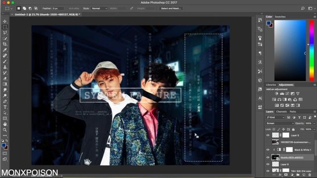 「JJ Project - Access Granted」GOT7 - Photoshop Speed Art смотреть онлайн